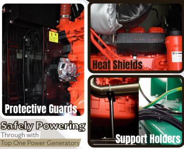 Safely Powering Through with Top One Power Generators