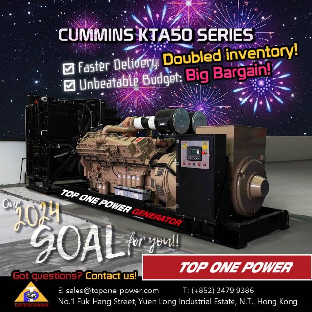 Cummins KTA50 2024 goal