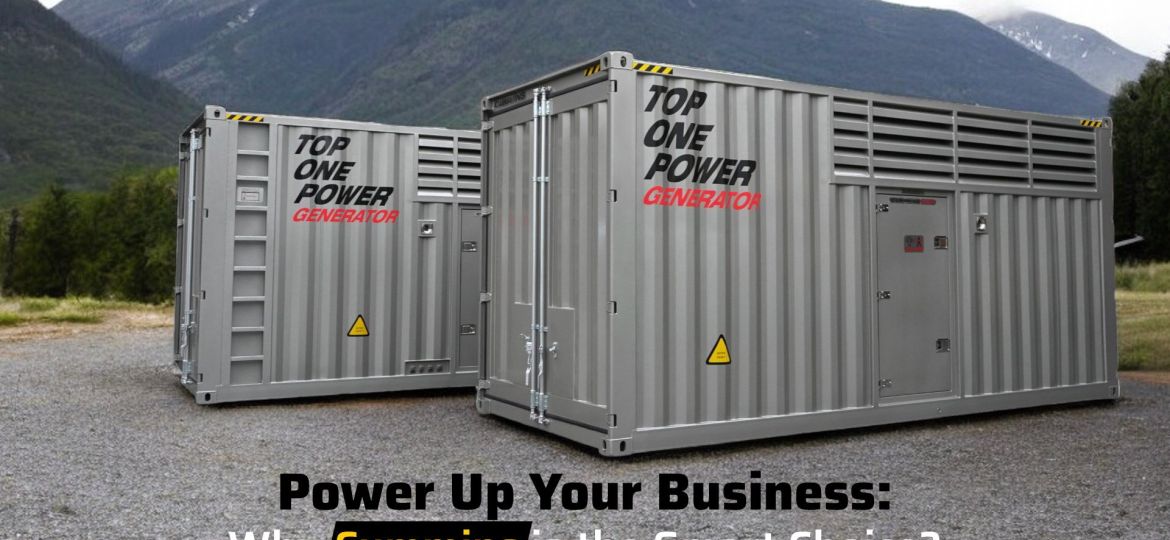 Power Up Your Business: Why Cummins is the Smart Choice?
