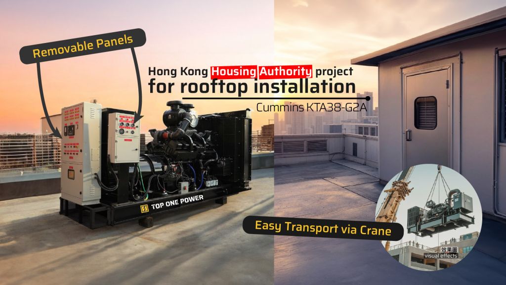 From Transport to Operation Tailored Diesel Generator Design for Hong Kong Housing Authority