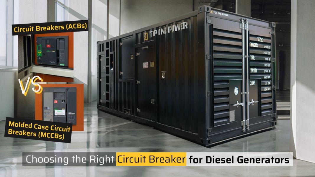 ACB vs MCCB for Diesel Generators Choosing the Right Circuit Breaker