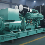 The principle of a diesel generator is to convert the energy released by diesel combustion into electrical power.