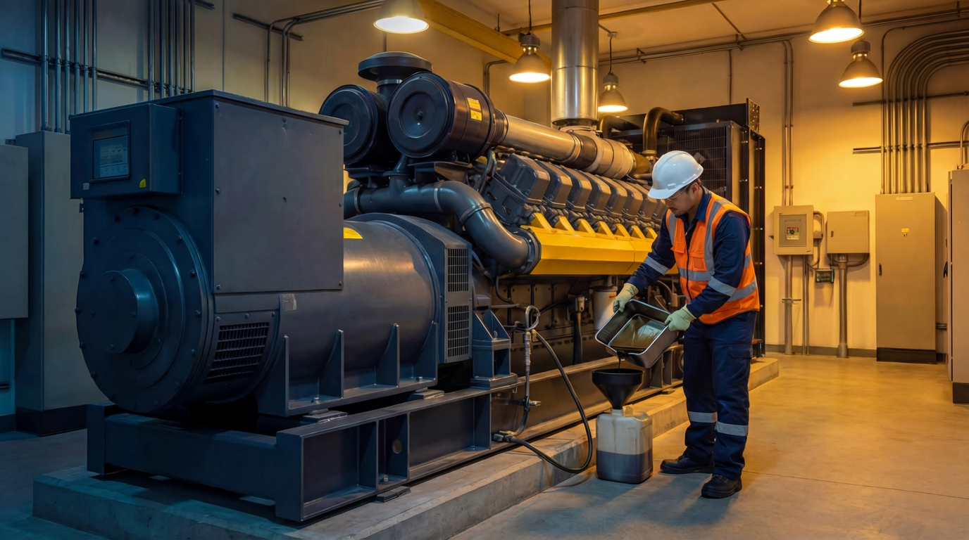 The correct step-by-step oil change procedure helps prevent component wear, reduce maintenance costs, and keep your backup power supply running reliably.