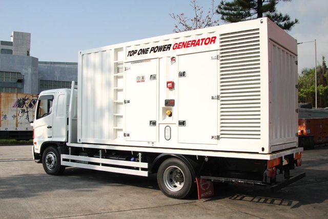 Cummins QSNT-G3 Truck mounted generator