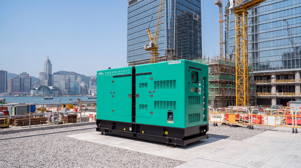 Generators certified under the HKEPD’s Quality Powered Mechanical Equipment (QPME) scheme offer lower noise, better environmental performance, and stable power supply.