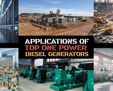 Reliable Power for Every Application Top One Power Diesel Generators
