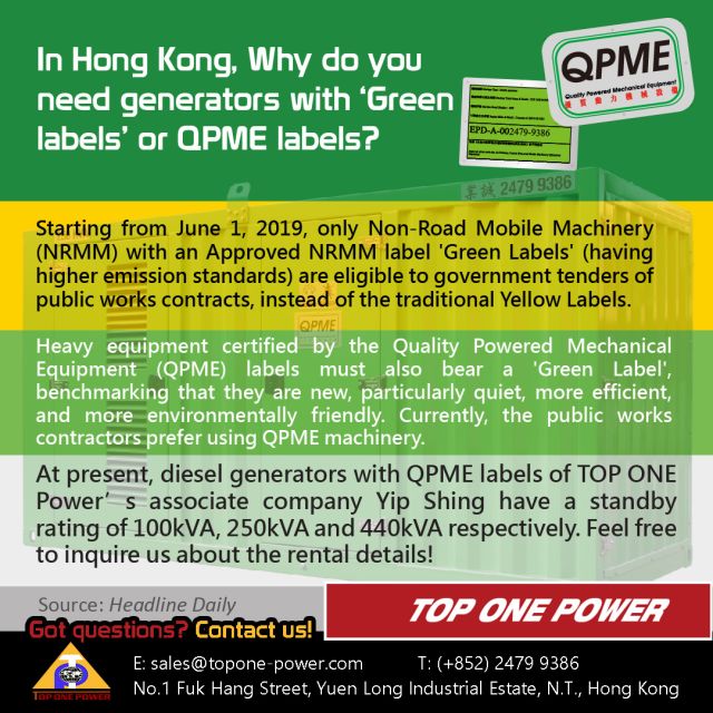 QPME labels generators
