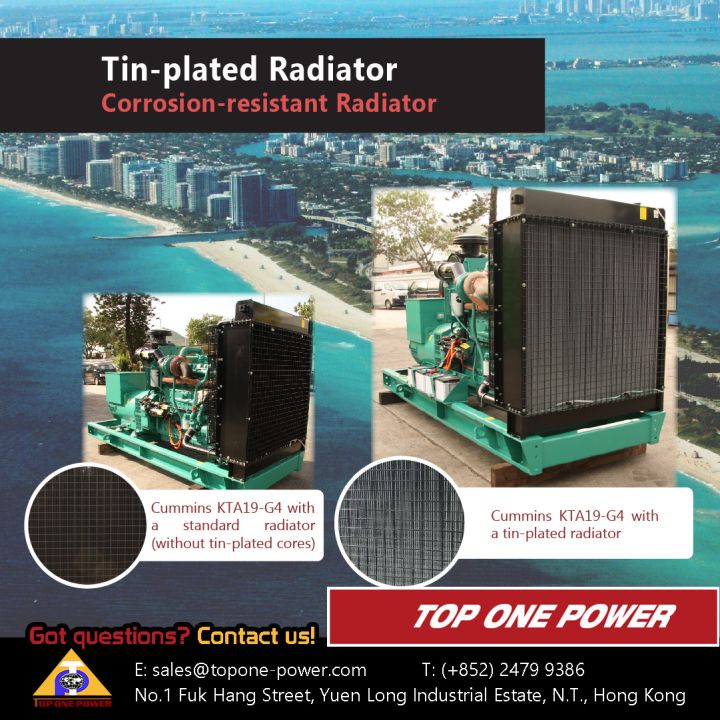 Tinash Radiator Corrosion-resistant Radiator: Tin-plated Radiator - Top One Power