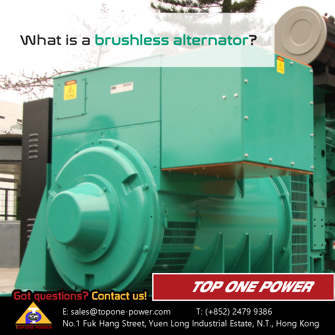 What is a brushless alternator in a diesel generator? Top One Power